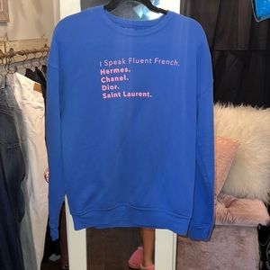 Designers sweatshirt